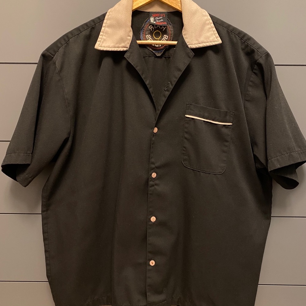 Daddy-O’s Mens 1950s Style Rockabilly Shirt Sz.L